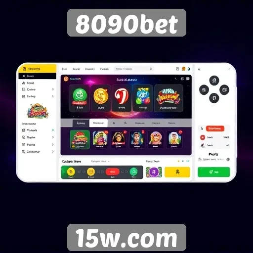 Explorando a interface do usuário do 8090bet